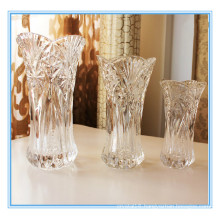 High Quality Decoration Crystal Clear Vase